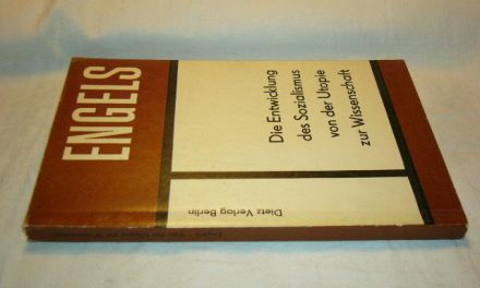Die Entwicklung des Sozialismus von der Utopie zur Wissenschaft [Friedrich Engels]