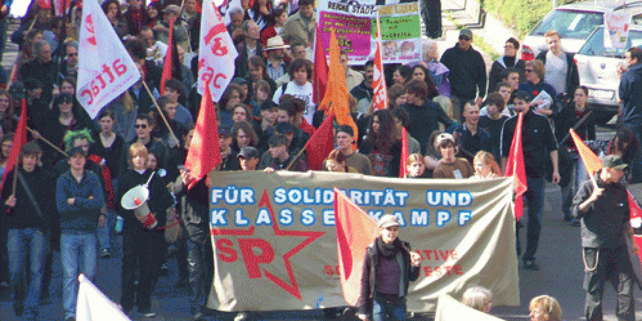 Broschüre mit umfangreicher Nachbereitung zum 1. Mai 2008