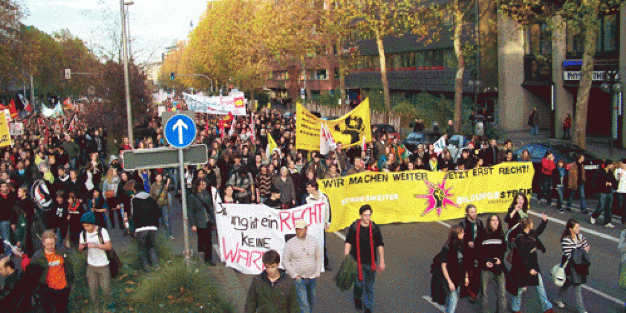 Unser Aufruf zum Bildungsstreik 2009
