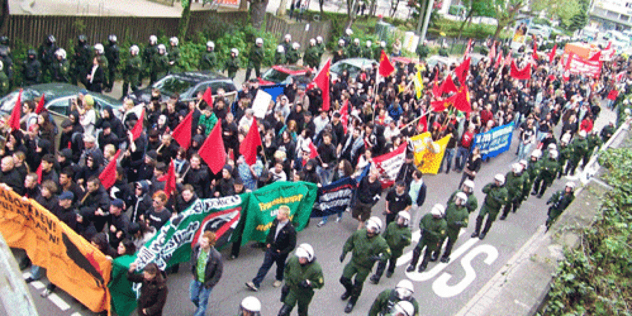 Bericht und Bilder zum 1. Mai 2010 in Stuttgart