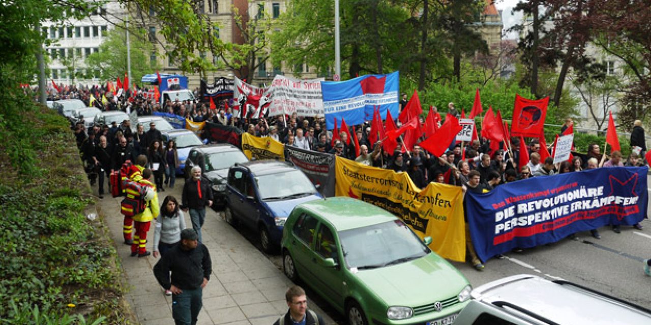 Bericht und Bilder vom 1. Mai 2013 in Stuttgart