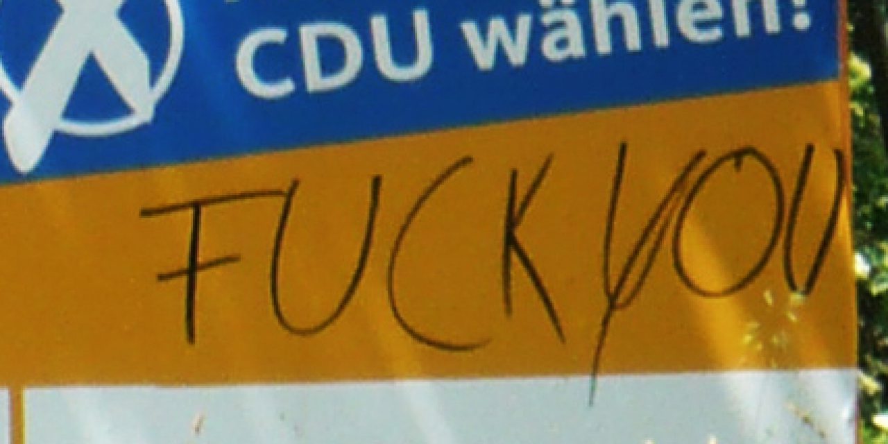 Flugschrift zur Bundestagswahl