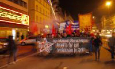 Erfolgreiche Silvesterdemo und Knastspaziergang!