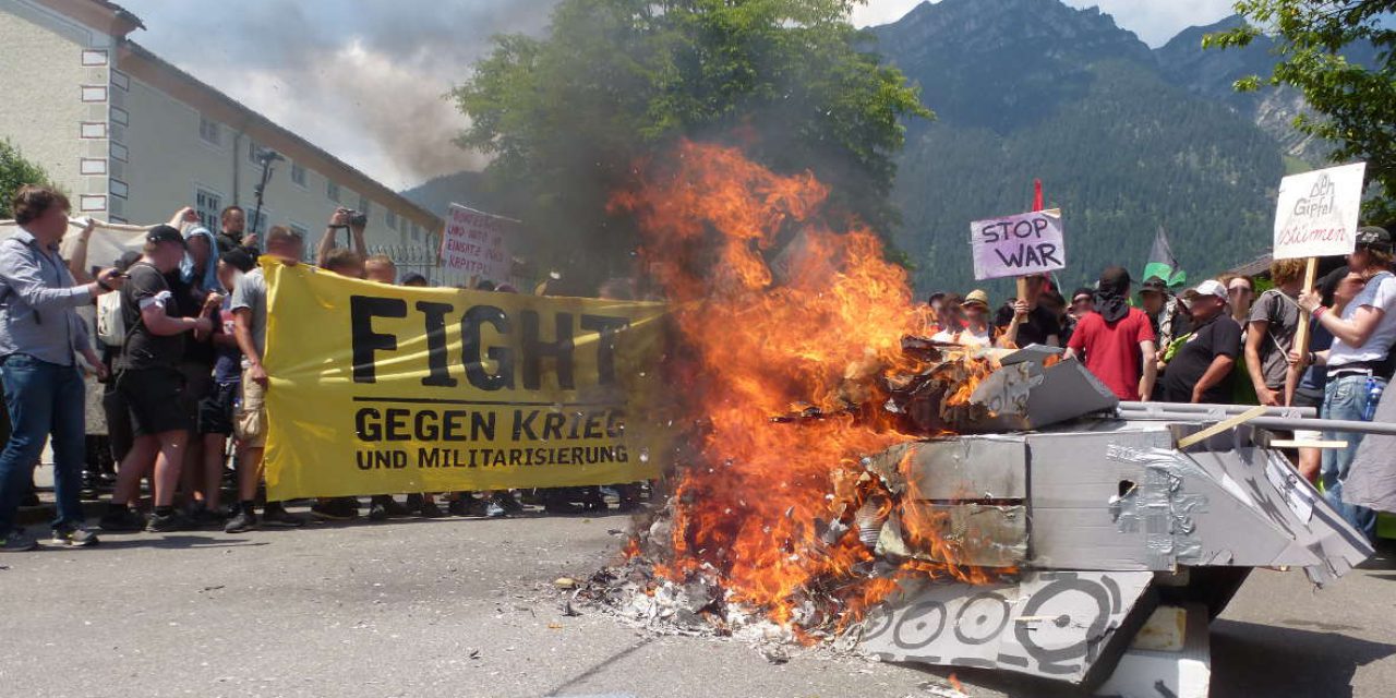 Atemlos bis zum Sturz des Kapitalismus – G7 Gipfel stürmen