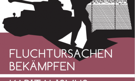 Demonstration gegen die Mandatsverlängerungen der Bundeswehr