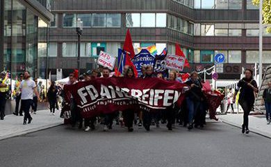 Bündnisdemo gegen den Rechtsruck