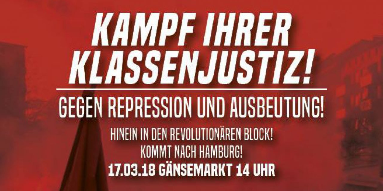 Kampf ihrer Klassenjustiz – Freiheit für alle politischen Gefangenen