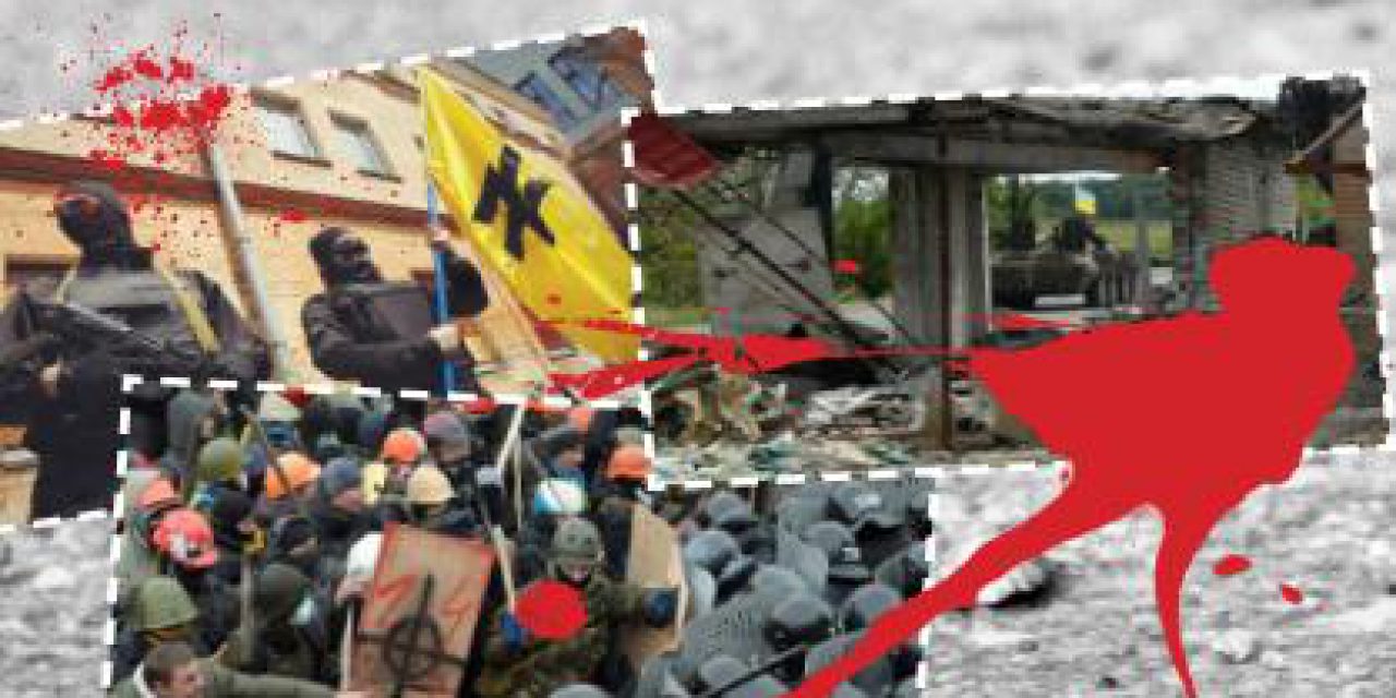 Gegen imperialistische Kriegshetze und faschistischen Terror in der Ukraine!