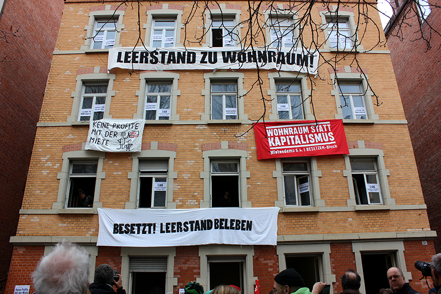 leerstandbeleben – Wohnhaus im Stuttgarter Westen besetzt!