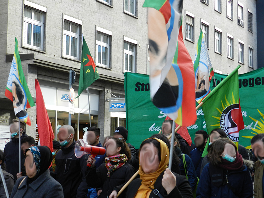 Demonstration „Solidarität mit den Hungerstreikenden in der Türkei“
