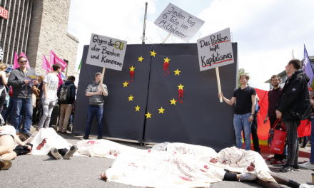 Video und Bericht: Flashmob gegen EU-Abschottung