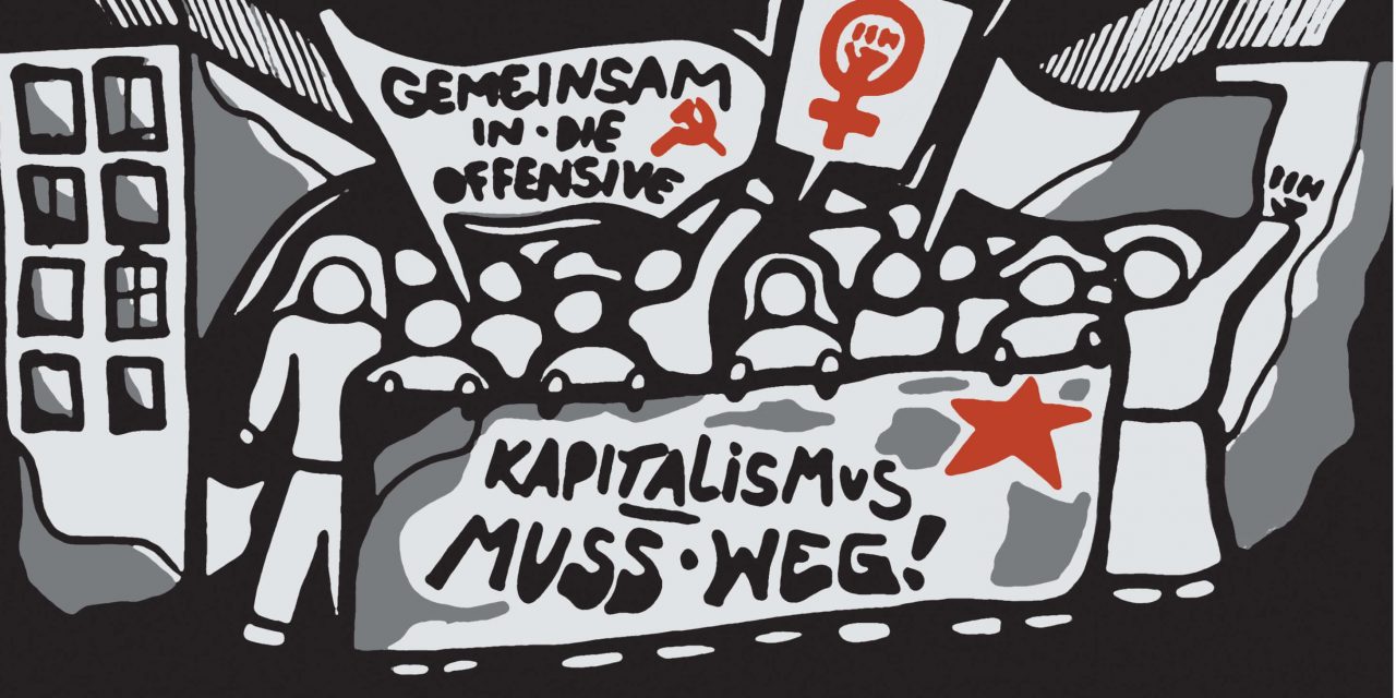 Zeitung zum Frauenstreik 2019 in der Schweiz