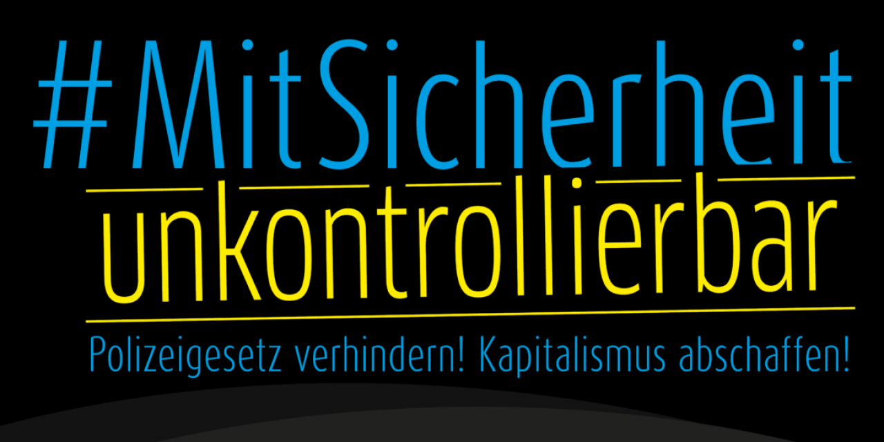 Antikapitalistischer Aufruf zur #NoPolGBW Demo am 13. Juli in Stuttgart