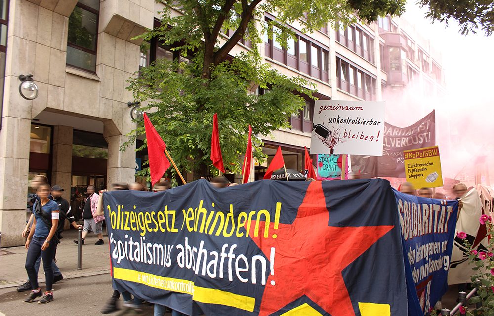 Bündnisdemo gegen Polizeigesetz