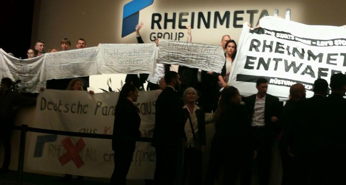 Mobi-Veranstaltung zum Rheinmetall entwaffnen Camp [Audiomitschnitt]