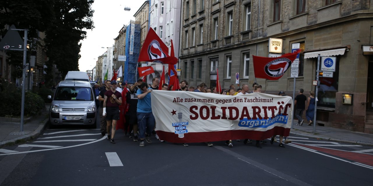 200 Leute bei Demo gegen Rechtsruck im Osten