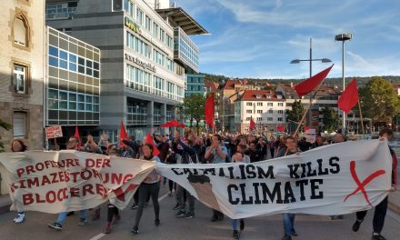 Erste Eindrücke vom Klimastreik in Stuttgart