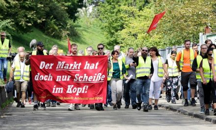 Arbeitskampf bei WMF in Geislingen!