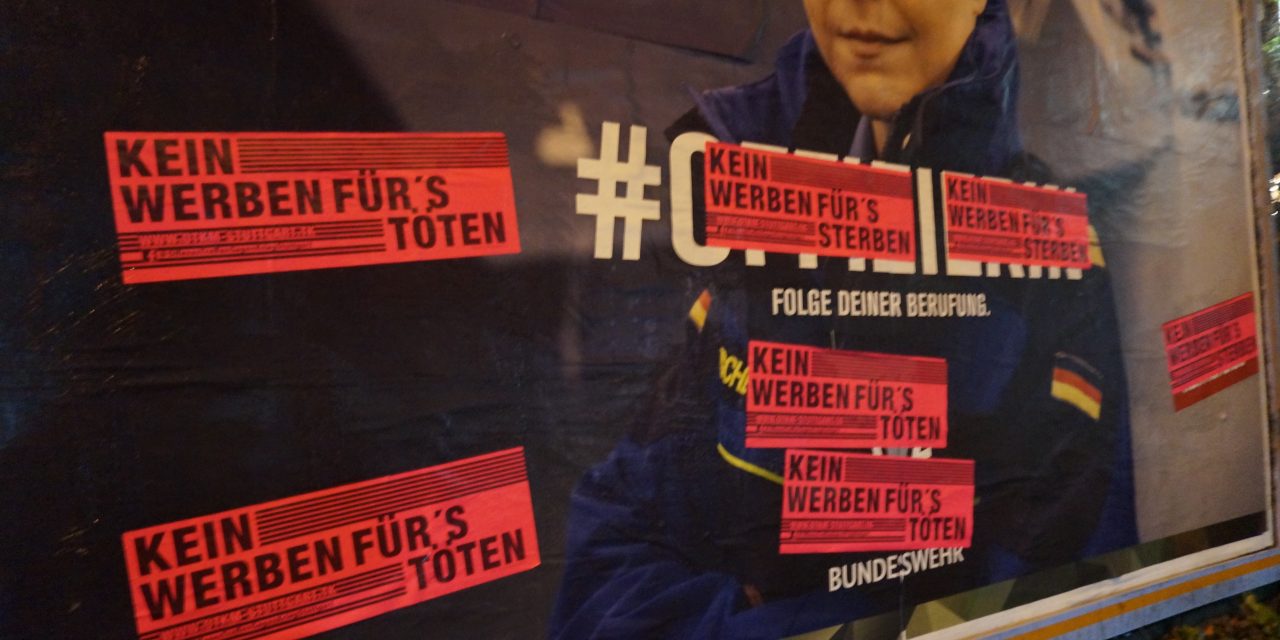 Bundeswehrwerbung verschönert