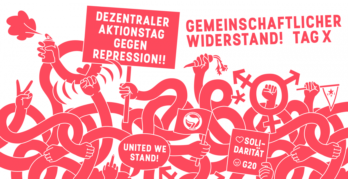Gemeinschaftlicher Widerstand – Bundesweite Kampagne gegen Repression