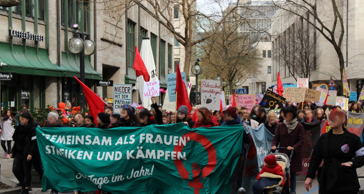 Frauen*kampftag 2020: Bericht über den Aktionstag und die Demonstration