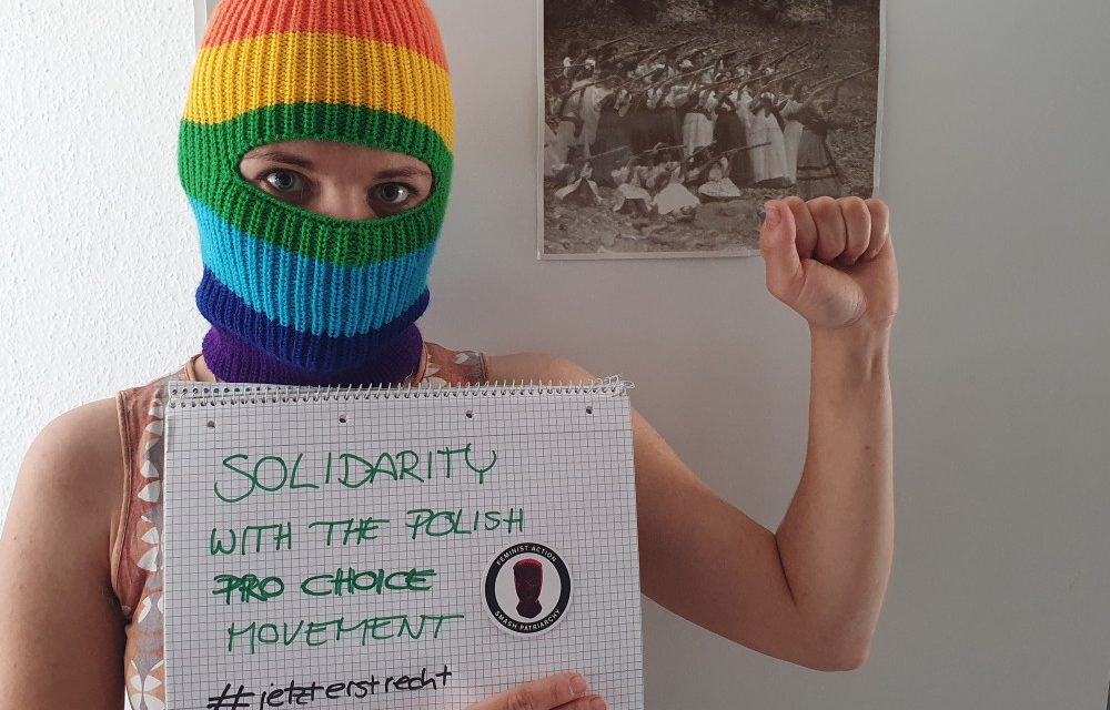 Bericht vom Aktionstag Frauen*solidarität! #jetzterstrecht