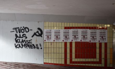 Parolen zur TVÖD Runde im Stadtbild