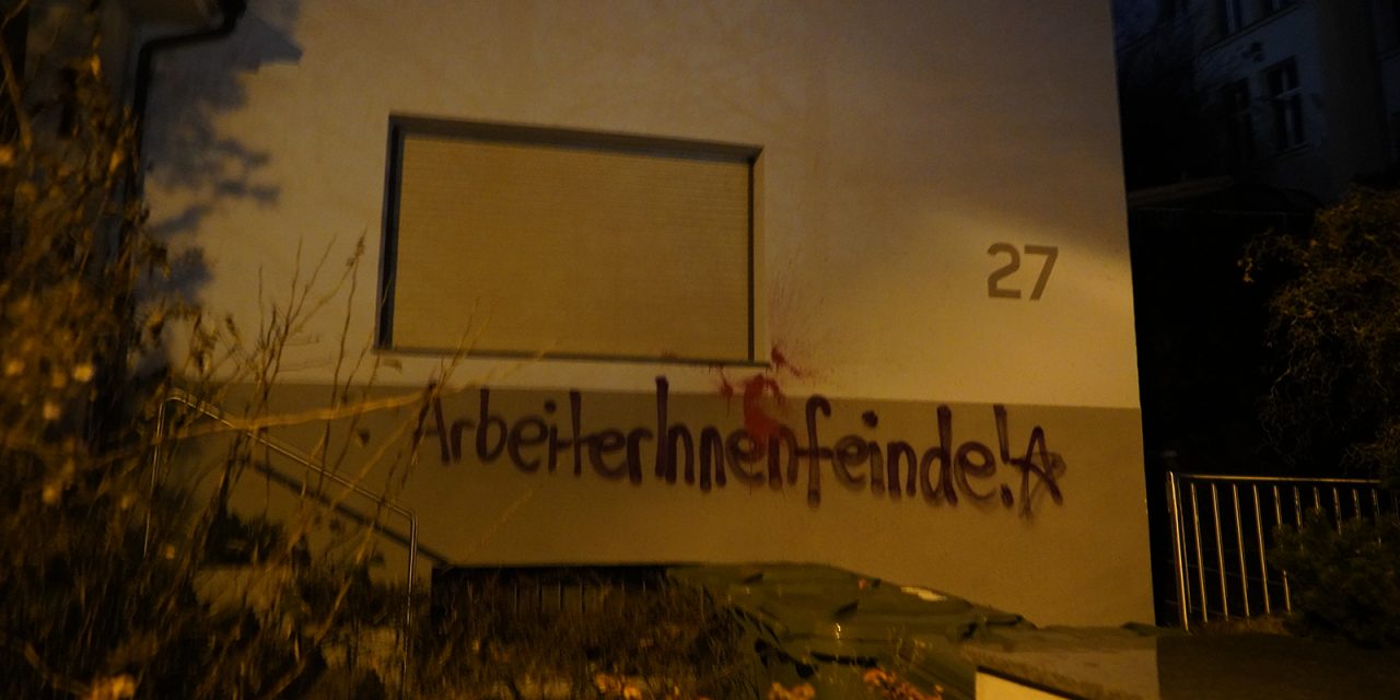Kommunaler Arbeitgeberverband (KAV) in Stuttgart markiert + Video