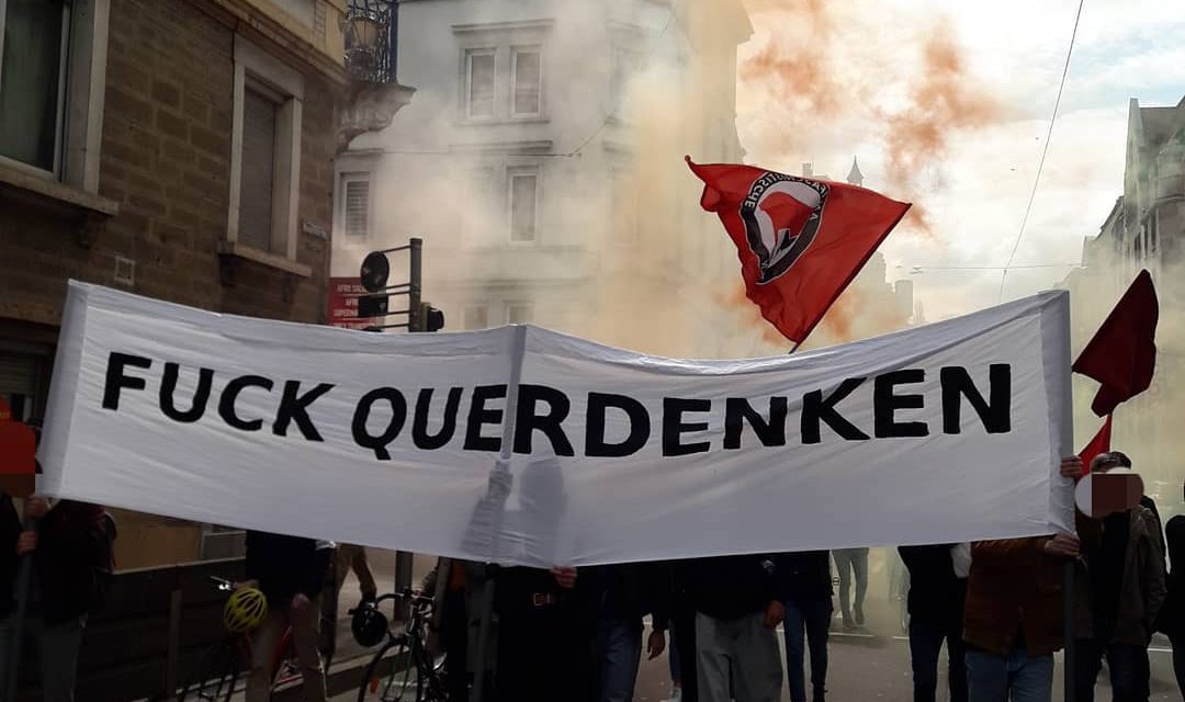 Bericht von Aktionen: Uns langt‘s – Querdenken stoppen