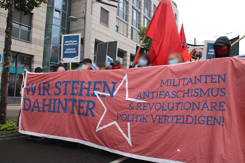 Bericht: WirsindalleLinX Demo am 18.09. in Leipzig