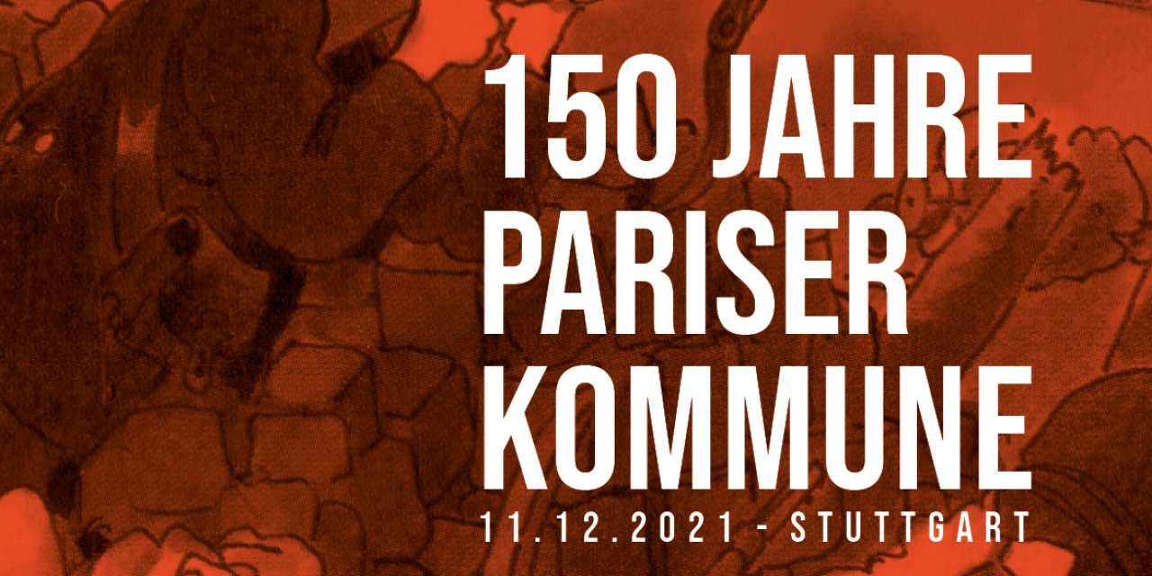 Politik- und Kulturveranstaltung am 11. Dezember – 150 Jahre Pariser Kommune