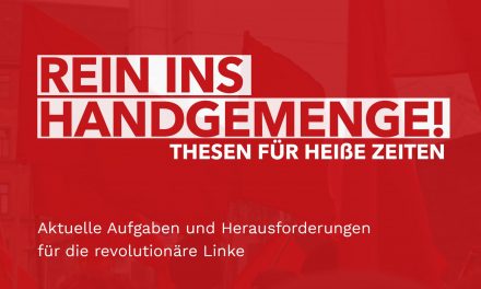 Rein ins Handgemenge – Thesen für heiße Zeiten
