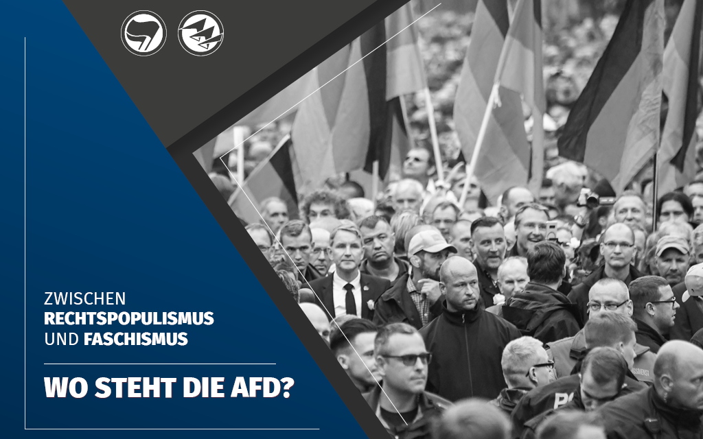 Broschüre: Zwischen Rechtspopulismus und Faschismus – Wo steht die AfD?