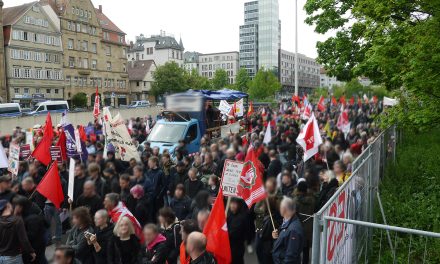 Antikapitalistische Beteiligung an DGB-Demos