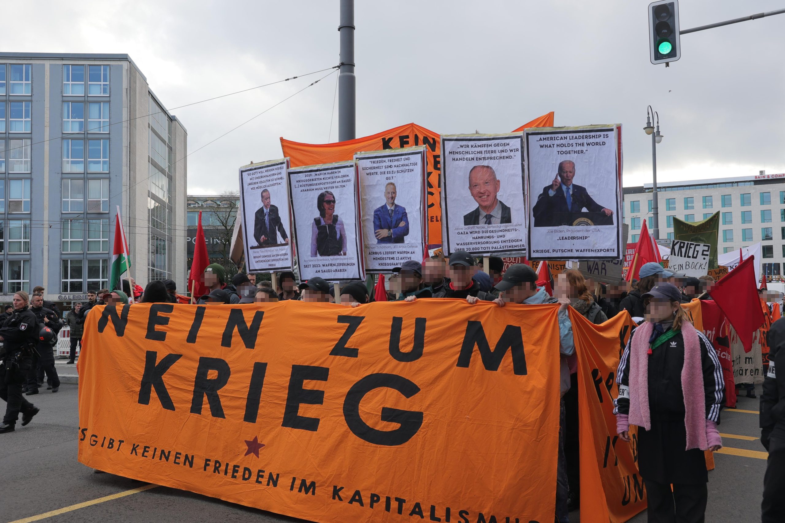 Bericht der Demo gegen die Sicherheitskonferenz in München