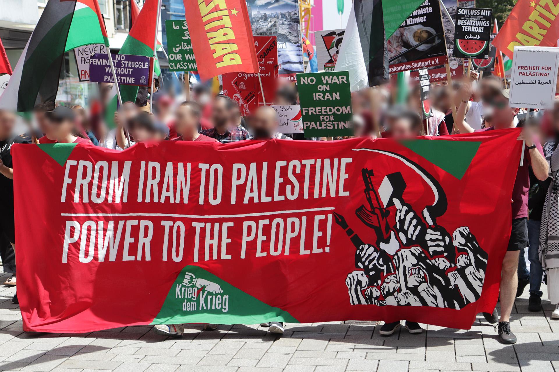Nein zum Krieg gegen den Iran!